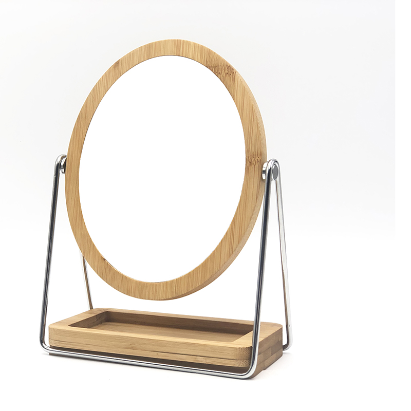HX8027 Bamboo Table Mirror
