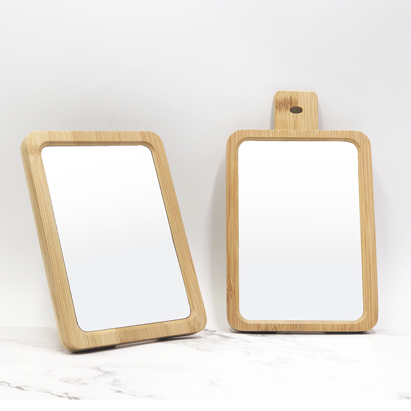 HX8021 Bamboo Table Mirror