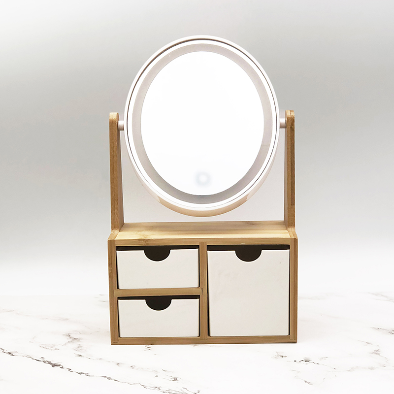 HX8020 Bamboo LED Mirror