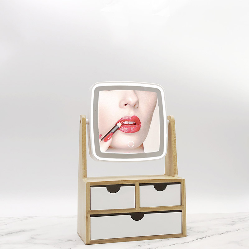 HX8020 Bamboo LED Mirror