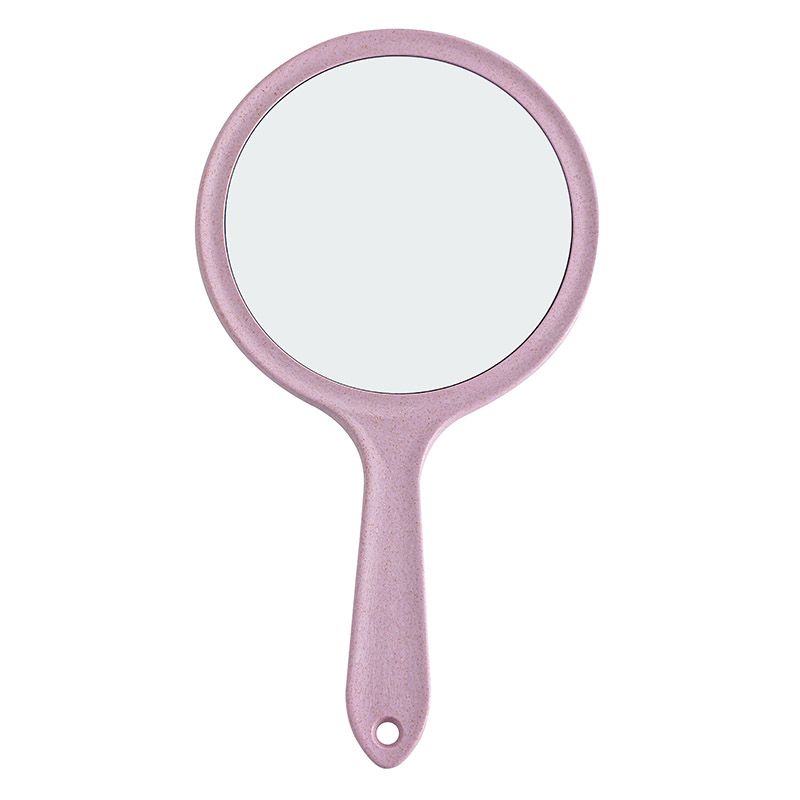 HX1025 Wheat Straw Hand Mirror